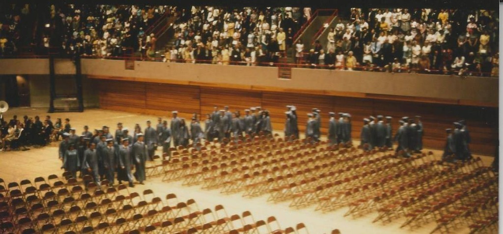 Graduation at Moody Coliseum